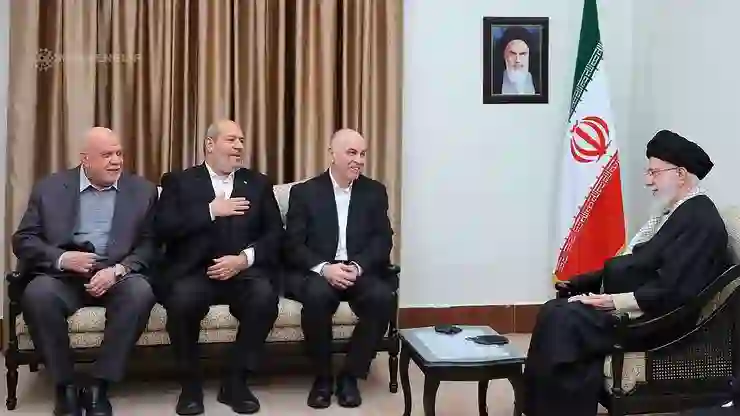 Hamaney, Tahran’da Hamas yetkilileriyle görüştü