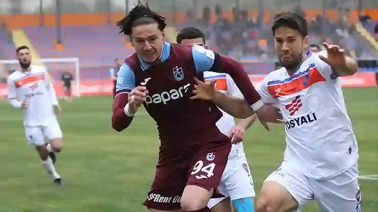 İskenderunspor 2-2 Trabzonspor (Maç sonucu)