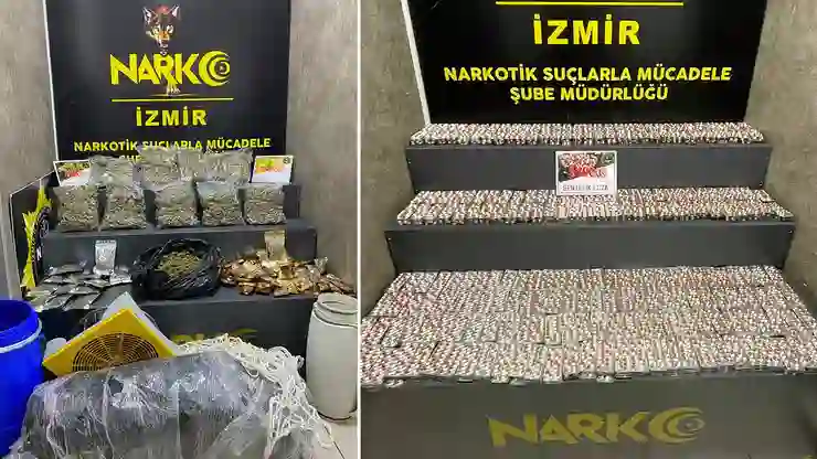 İzmir’de 10 kilo esrar ele geçirildi: 2 tutuklama