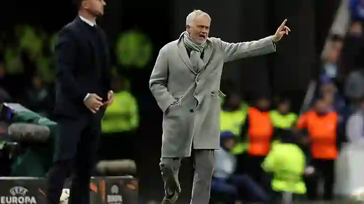 Jose Mourinho: Hakem ve VAR, bugün maçın penaltılara gitmesine karar verdi