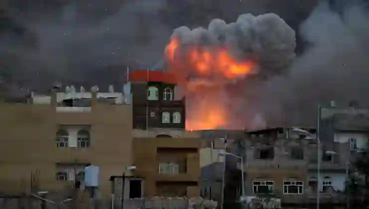 ABD Yemen’de göçmen gözaltı merkezini bombaladı: 68 ölü