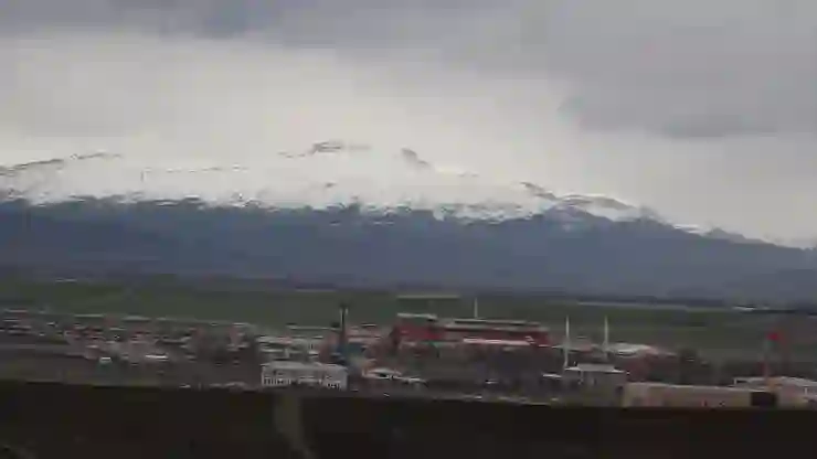 Ağrı’da kar ve soğuk hava etkili oluyor