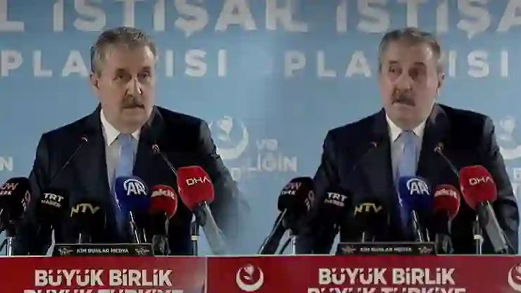 BBP lideri Destici’den iktidara mesajlar: Kamunun tasarruf ettiğini millete göstermeliyiz; milyarlarca liralık vergilerin silinmesi ayıptır, günahtır!