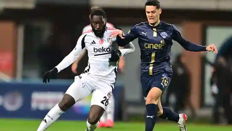 Kasımpaşa ile Beşiktaş puanları paylaştı: Bir kırmızı kart bir sakatlık