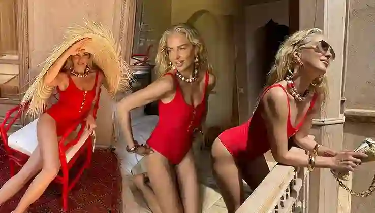 Burcu Esmersoy’dan tatil pozları