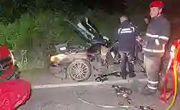 Bursa’da feci kaza: 3 kişi öldü, 1 yaralı