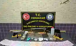 Bursa’da uyuşturucu ve silah ticareti operasyonunda 3 tutuklama
