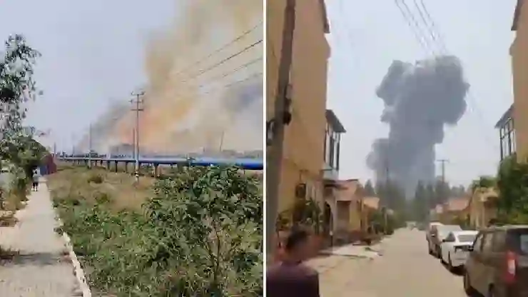 Çin’de kimya fabrikasında patlama