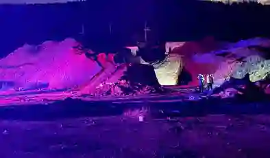 Define ararken canından oldu