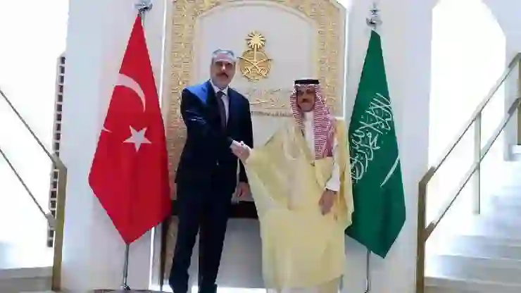 Dışişleri Bakanı Hakan Fidan Suudi Arabistan’da