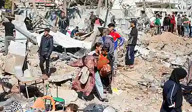 Gazzelilerin içme suyuna erişimi neredeyse imkansız