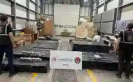 Gümrüklerde 418 milyon liralık kaçakçılık operasyonu