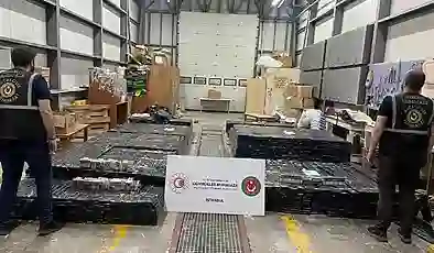 Gümrüklerde 418 milyon liralık kaçakçılık operasyonu