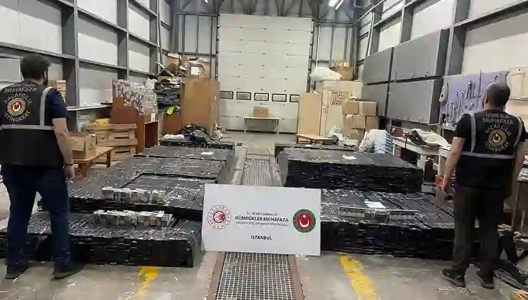 Gümrüklerde 418 milyon liralık kaçakçılık operasyonu