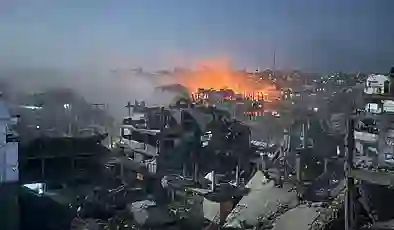 İsrail Cibaliye kampı ve çevresini vurdu: En az 49 ölü