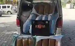 Kayseri’de yapılan aramada 940 kilo kaçak tütün ele geçirildi