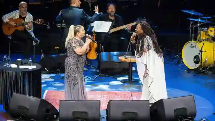 Kibariye, Grammy ödüllü sanatçı Buika ile Harbiye’de konser verdi