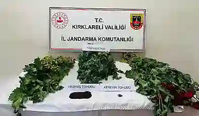 Kırklareli’nde uyuşturucu operasyonunda 8 kişi gözaltına alındı