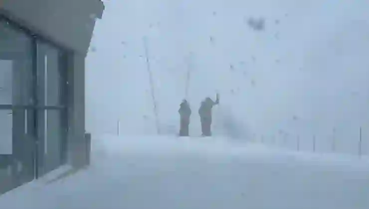 Mayıs ayında Antalya’da kar sürprizi