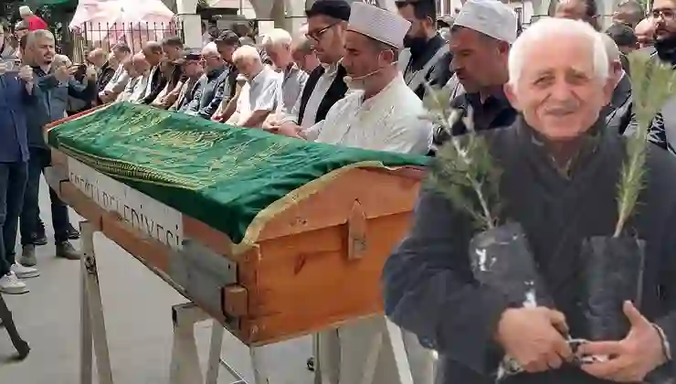 “Orman Dede” Rahim Demirbaş son yolculuğuna uğurlandı