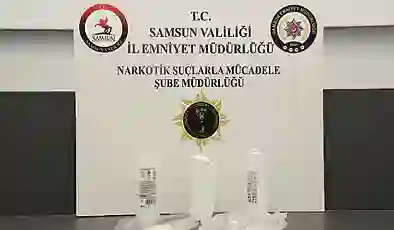 Samsun’da şampuan kutusunda uyuşturucu ele geçirildi