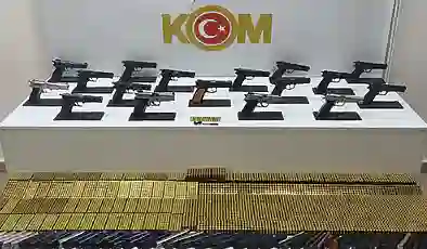 Samsun’da silah kaçakçılığı operasyonu; 2 gözaltı