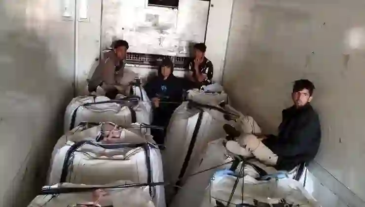 Sivas’ta 7 kaçak göçmen yakalandı