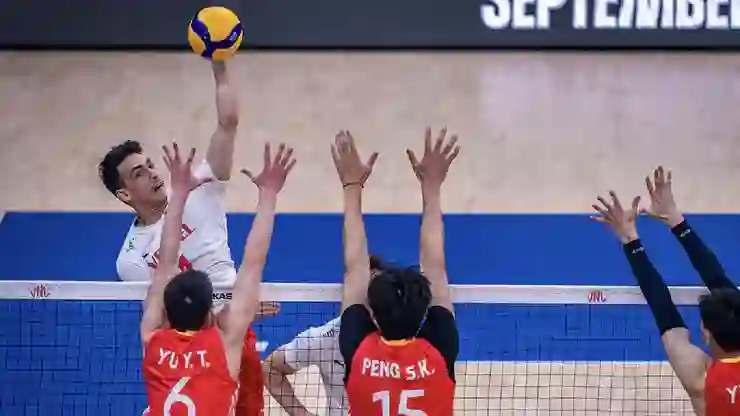 A Milli Erkek Voleybol Takımı, Çin’i 3-0 mağlup etti