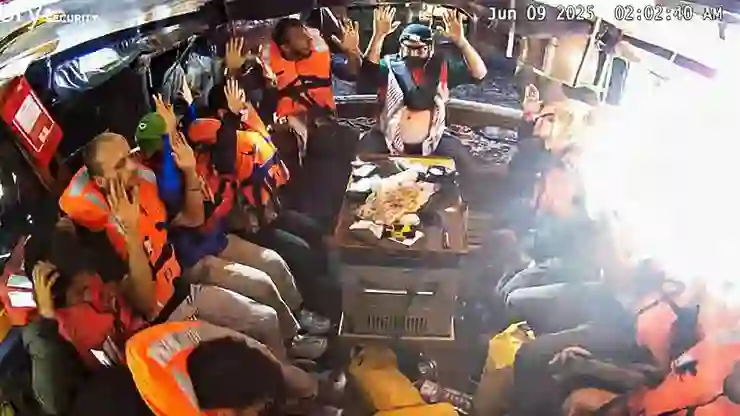 Alıkonulan “Madleen” aktivistleri, İsrail’den hemen ayrılmazlarsa gözaltı merkezine götürülecek