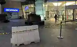 AVM önünde çalıntı araçla silahlı saldırı