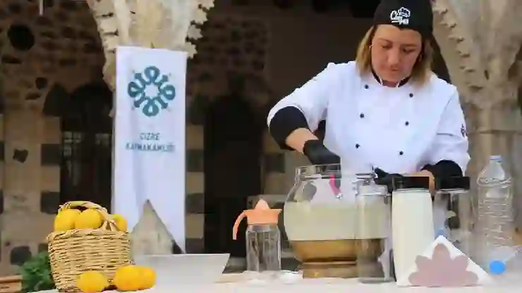 Coğrafi işaretle tescillenen “Cizre limonatası” tanıtıldı