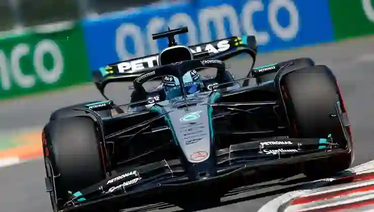 F1’de pole pozisyonu Russell’ın