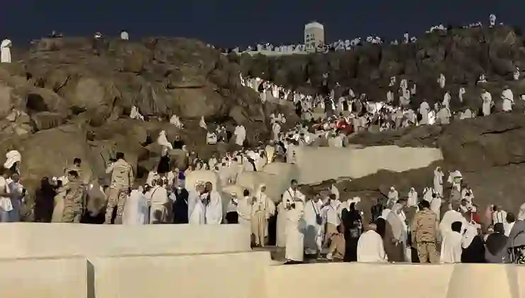 Hacı adaylarının çoğunluğu Arafat’a ulaştı