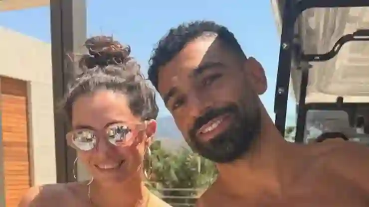 Hande Doğandemir ve Mohamed Salah aynı fotoğrafta