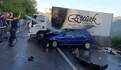 Karabük’te zincirleme kaza: 1 ölü, 11 yaralı