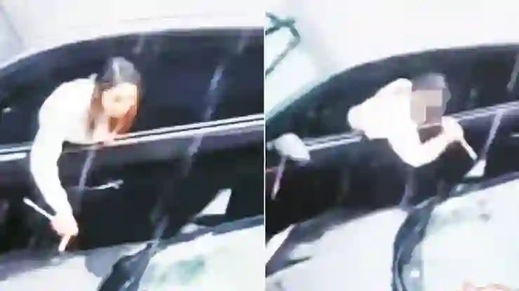 Oyuncu Ceren Bıyıklı, Şişli’de ortalığı birbirine kattı: Bir gecede 5 araca hasar verdi!