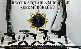 Samsun’da ruhsatsız silah operasyonu; 3 gözaltı
