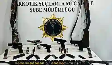 Samsun’da ruhsatsız silah operasyonu; 3 gözaltı