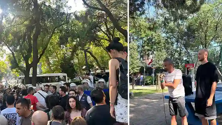 TİP’in Yoğurtçu Parkı’ndaki etkinliğine polis ablukası: Konuşmacı İrfan Değirmenci’nin de arasında bulunduğu 50 kişi gözaltına alındı