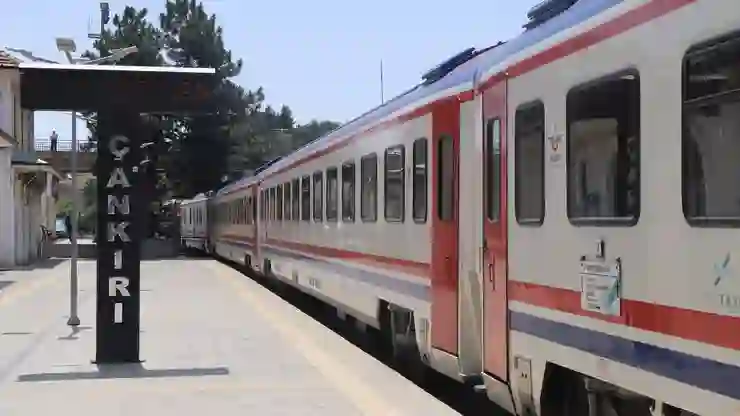 Turistik Karaelmas Ekspresi, Çankırı’ya geldi