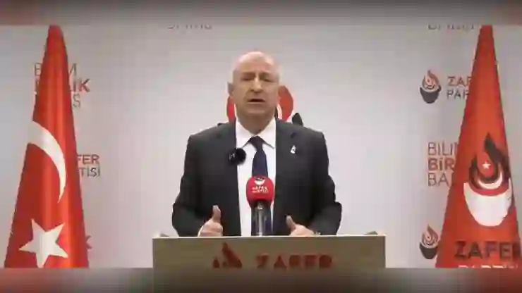 Zafer Partisi’nden Ümit Özdağ paylaşımı: Baba tahliye!