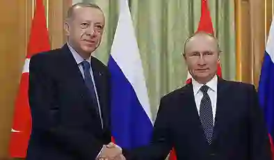 Cumhurbaşkanı Erdoğan, Rusya lideri Putin ile görüştü