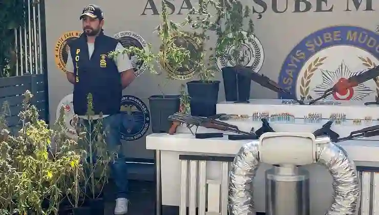 Dört ilde uyuşturucu ve silah operasyonu: 18 gözaltı