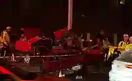 Eyüpsultan’da feci kaza: İkiye bölünen otomobilde bir kişi öldü