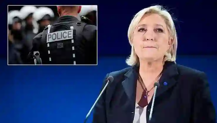 Fransa’da yolsuzluktan hüküm giyen Le Pen’in partisine polis baskını