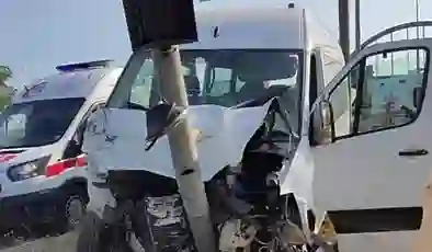 Giresun’da minibüs kazası: 13 yaralı