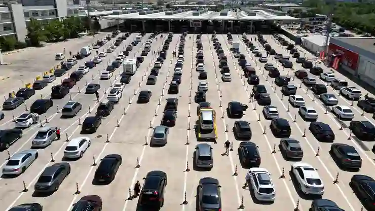 Gurbetçiler, Kapıkule’de yoğunluk oluşturdu