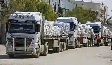 İsrail girişine izin verdiği tırları yağmalattı