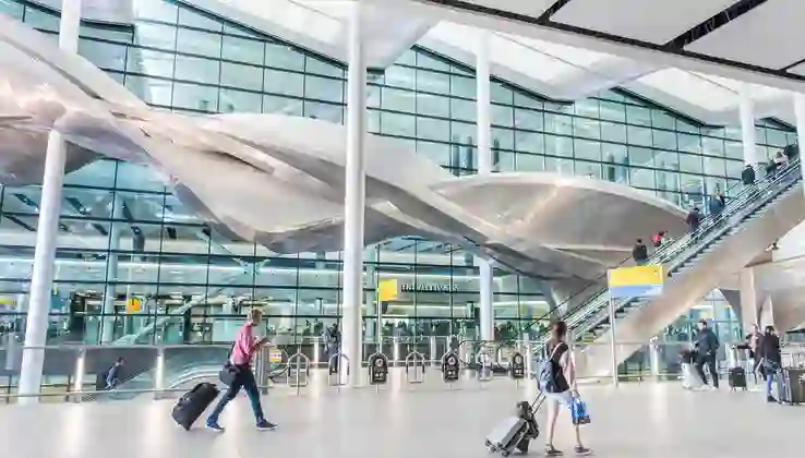 Londra hava sahası kapatıldı