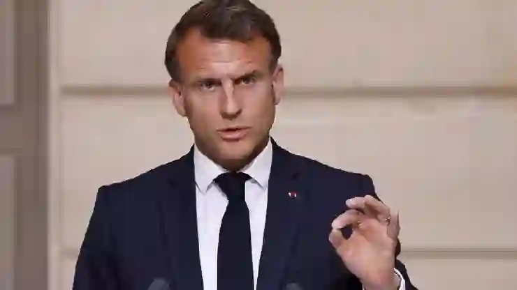 Macron: Filistin devletini tanımak için seslerimizi birleştirmemiz gerektiğine inanıyorum
